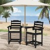 MaseiKar  Chair Cushions Set of 2 for Patio Furniture, Waterproof Tufted Overstuffed Patio Furniture Cushions, Thick Seat Cushion - 3 of 4