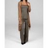 Women's High Waist Wide Leg Pant - KiraGrace - 3 of 4