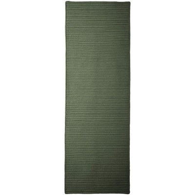 Colonial Mills Simply Home Solid Runner - Dark Green 2'x5'