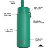 Hydrapeak 20oz Kids Stainless Steel Leak Proof Water Bottle with Straw Lid and Flexible Handle - 2 of 4