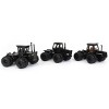 ERTL Black Metallic Chase Unit ~ 1/64 Allis Chalmers 4WD 50th Anniv. 3 Piece Set w/ 440, 7580 & 4W-220 16433 - 3 of 4