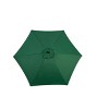MOEPISY 9FT Outdoor Patio Umbrella Outdoor Table Umbrella with Push Button Tilt and Crank, Dark Green - 2 of 4