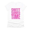 Simply Sage Market Sweet Summer Time Block Distressed Short Sleeve Tee - 2 of 4