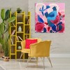 Stupell Industries Folk Birds on Dahlias Canvas Wall Art - 2 of 4