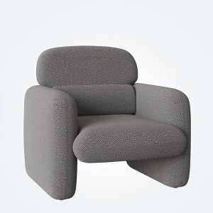 Accent Chair, Comfortable Single Sofa, Wood Frame Sofa Chair for Living Room, Bedroom, Apartment - 1 of 4