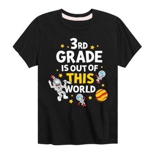 Boys' - Dr. Seuss - Third Grade Out Of This World Short Sleeve Graphic T-Shirt - 1 of 4