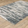 Captiv8e Designs Connor Contemporary Abstract Blue/Gray Area Rug - 3 of 4