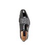 Gino Vitale | Double Monk Strap Houndstooth Medallion Cap Toe Dress Shoes - 3 of 3