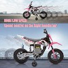 12V Kids Electric Dirt Bike with Training Wheels, Rear-Wheel Drive, Battery Powered Ride-On Motorcycle for Toddlers Ages 3+ - 2 of 4