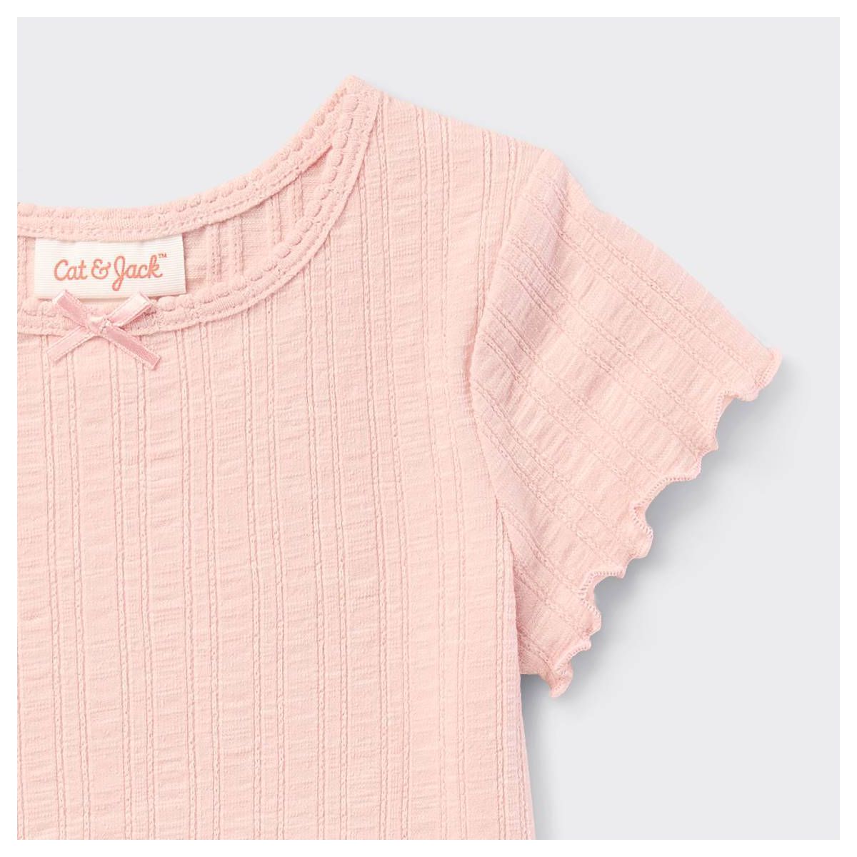 Toddler Girls' Solid Ribbed Dress - Cat & Jack™ - thumbnail 4