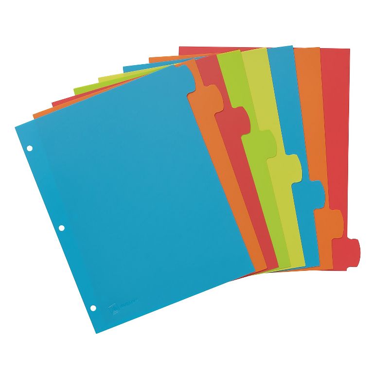 Avery Big Tab Write & Erase Plastic Tab Dividers Multicolor 2609668, 5 of 9