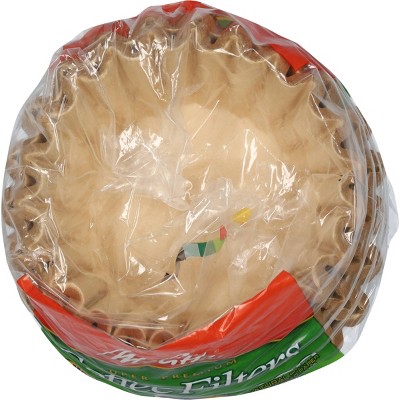 Melitta Natural Brown 8-12 Cup Basket Coffee Filters, 200 Count