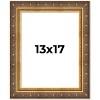 PosterPalooza | Museum Gold Picture Frame - UV Acrylic, Foam Board Backing, Hanging Hardware - 2 of 4
