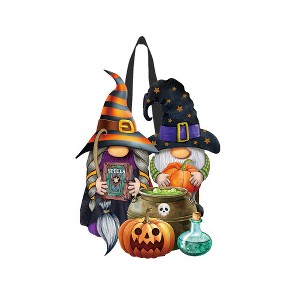 Briarwood Lane Door Hanger 19x14 Halloween Gnomes For Halloween Door Hanger - 1 of 2