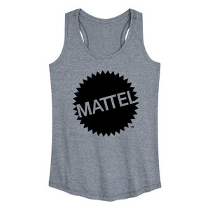 Women's - Mattel - Mattel Original Logo Graphic Racerback Tank - 1 of 4