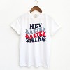 Simply Sage Market Women's Batter Batter Swing Stacked Short Sleeve Garment Dyed Tee - 2 of 2