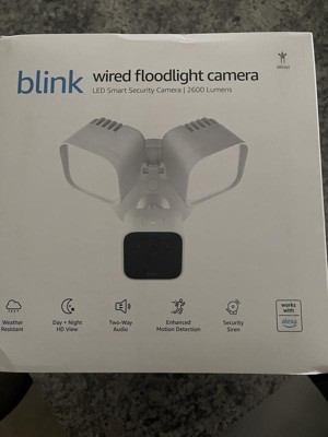 Blink Wired Floodlight Camera – White : Target