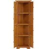 Racxily 4-Tier Corner Pantry Cabinet, 72" Tall Storage with 8 Doors & Shelves for Kitchen & Living Room. - 2 of 4