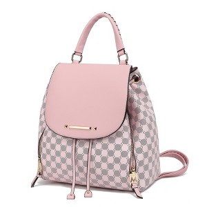 MKF Collection Kimberly Backpack Circular Print Tote Bag by Mia K - 1 of 4