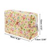 Unique Bargains Women's Rose Octagonal Travel Cosmetic Bag 1 Pc - 2 of 3