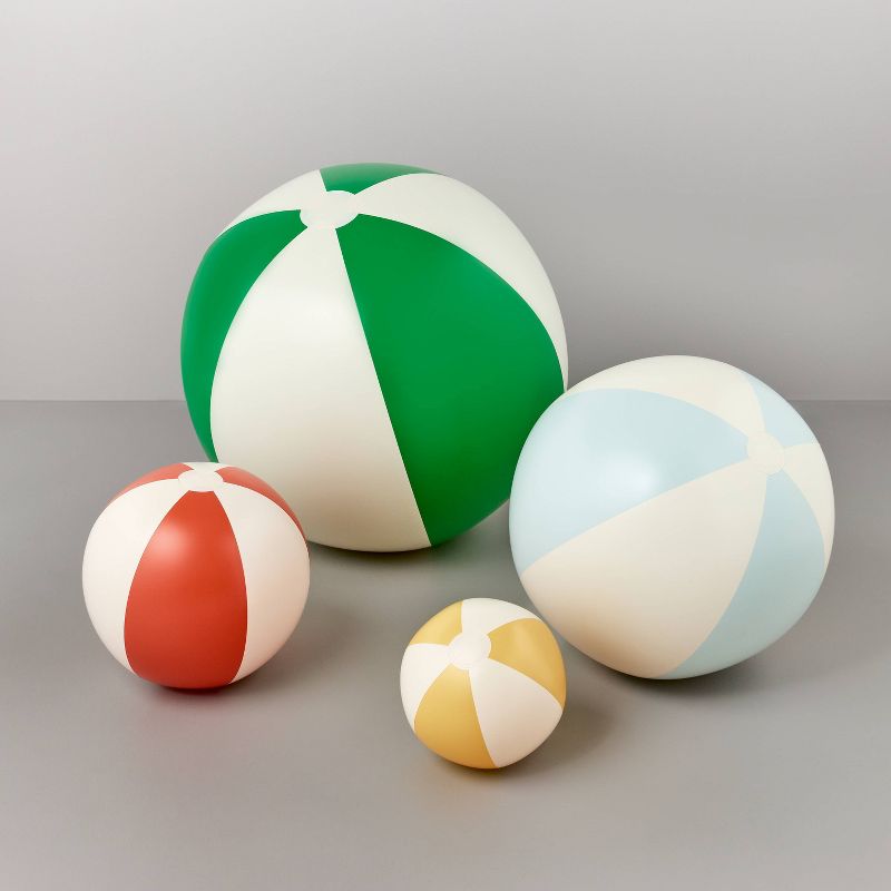 Inflatable Beach Balls (Set of 4) - Hearth &#38; Hand&#8482; with Magnolia, 1 of 6