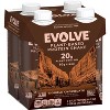 Evolve Plant Based Protein Shake - Chocolate - 11 fl oz/4pk - 2 of 4