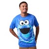 Sesame Street Crew Neck Short Sleeve Tie Dye Men's T-shirt - 3 of 4