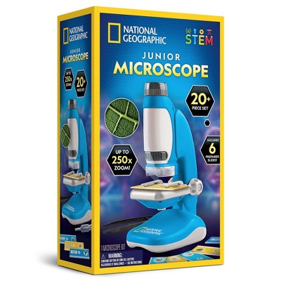 National Geographic Junior Microscope Science Kit - Up To 250x ...