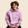 Dalix Rainbow Embroidered Fleece Zip Hoodie Cold Fall Winter Mens - 3 of 4