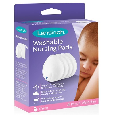 Lansinoh Washable Nursing Pads - 4ct