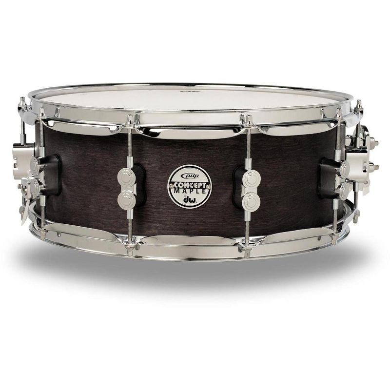 PDP by DW Black Wax Maple Snare Drum, 2 of 4