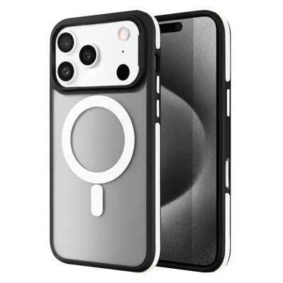 Entronix [Magnetic] Case Compatible with iPhone 17 Pro Max - Translucent Matte Back w/ Rugged Edges