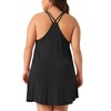 Agnes Orinda Women's Plus Size Spaghetti Strap V Neck Sleeveless Racerback Pleated Chemise Nightgowns - 4 of 4