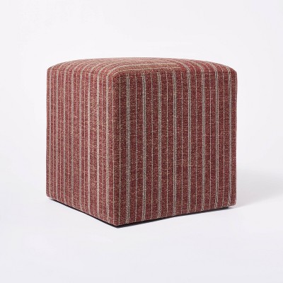 Lynwood Square Upholstered Cube Ottoman - Threshold™ designed with Studio McGee