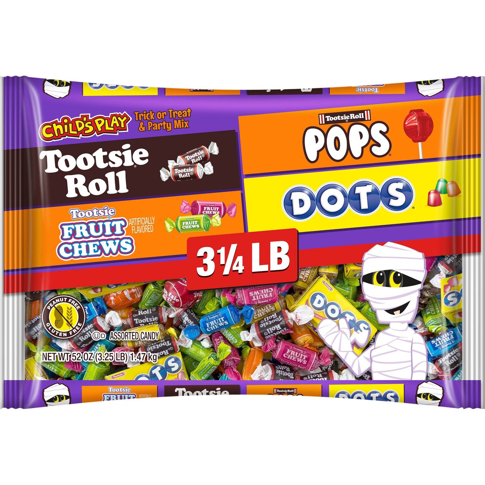 Child's Play Candy Halloween Chewy Gummy Variety Pack - 52oz