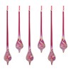 Melrose Irredescent Glass Drop Ornament (Set of 12) - 3 of 4
