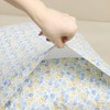 Unique Bargains Soft Cotton Floral Pattern Pillowcase with Envelope Closure for Hair and Skin Set of 2 - 2 of 4