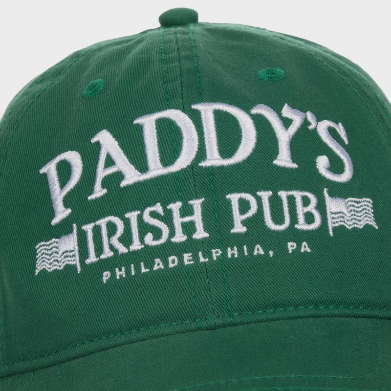 Men&#39;s It&#39;s Always Sunny in Philadelphia Printed Cotton Baseball Hat - Green, 4 of 5
