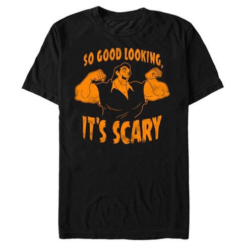 Men's Beauty and the Beast Halloween Gaston So Good Looking It's Scary T-Shirt - image 1 of 4