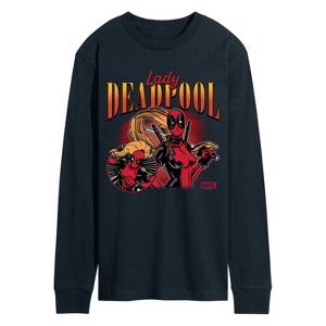 Men's - Marvel - Lady Deadpool Long Sleeve Graphic T-Shirt - 1 of 4