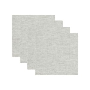 Design Imports Space Dyed Napkin Set/4, Hedge Green - 1 of 4