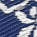 dark blue/white