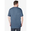 KingSize Shrink-Less Lightweight Longer-Length Crewneck Pocket T-Shirt - 3 of 4