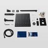 PAGED Shower Faucet Set Wall Mounted Rain Shower Head with 10" Rainfall Shower Head and Handheld Shower Faucet for Bathroom, Restroom - 2 of 4