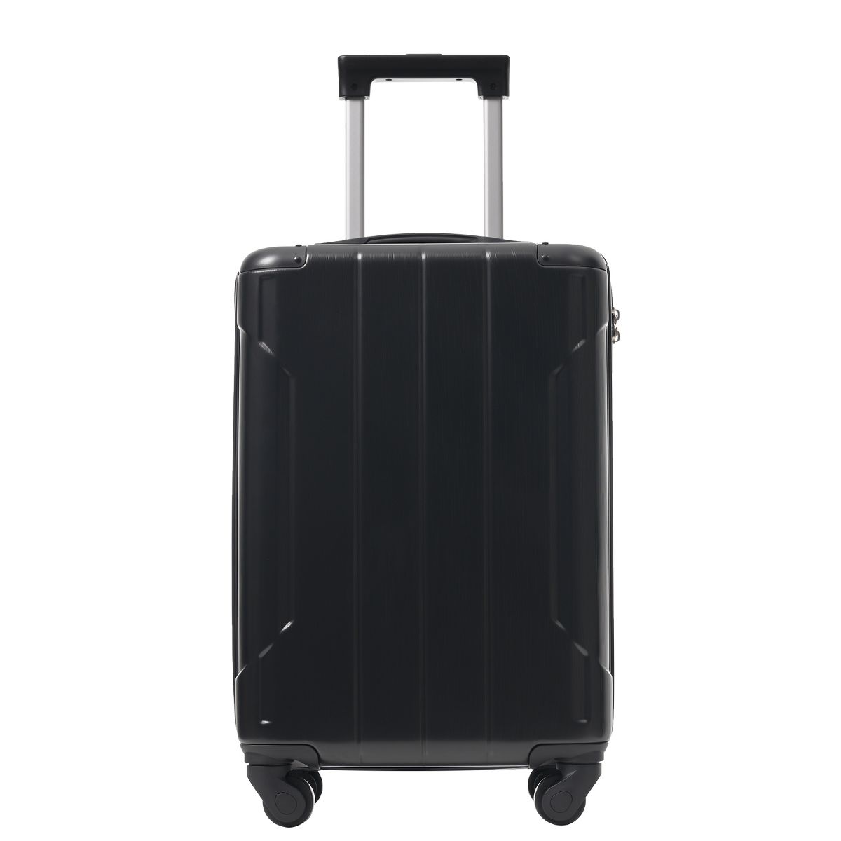Polibi 20 Inch Luggage, Lightweight ABS Carry-On Suitcase with Double Spinner Wheels, TSA Lock
