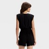Women's Modern Gauze V-Neck Blouse - A New Day™ - 2 of 3