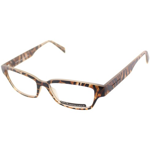 Italia Independent  ZEB 044 Womens Rectangle Eyeglasses Brown 52mm - image 1 of 3