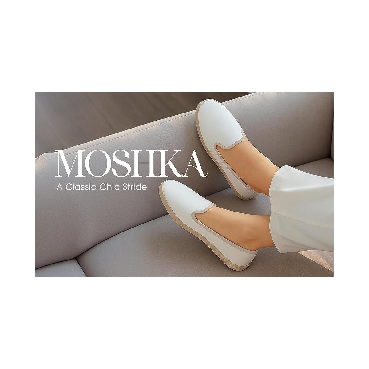 Женские туфли London Rag Womens Moshka Round Toe Canvas Slip-On Loafers 6 — фото 7