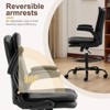 Karl Home | PU Tall Office Chair Drafting Chair With Adjustable Footrest Ring - 4 of 4