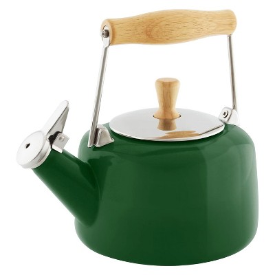 Chantal 1.4-Quart Enamel-on-Steel Sven Teakettle